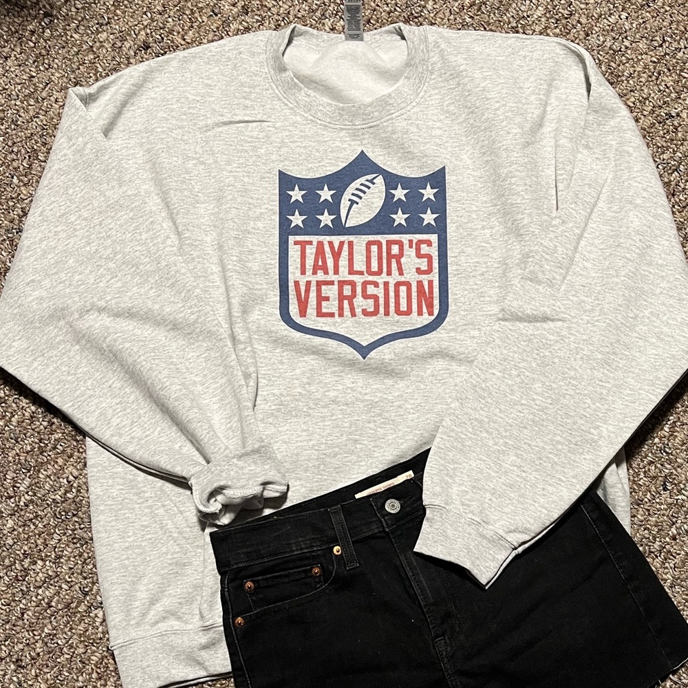 Taylor’s Version football crewneck